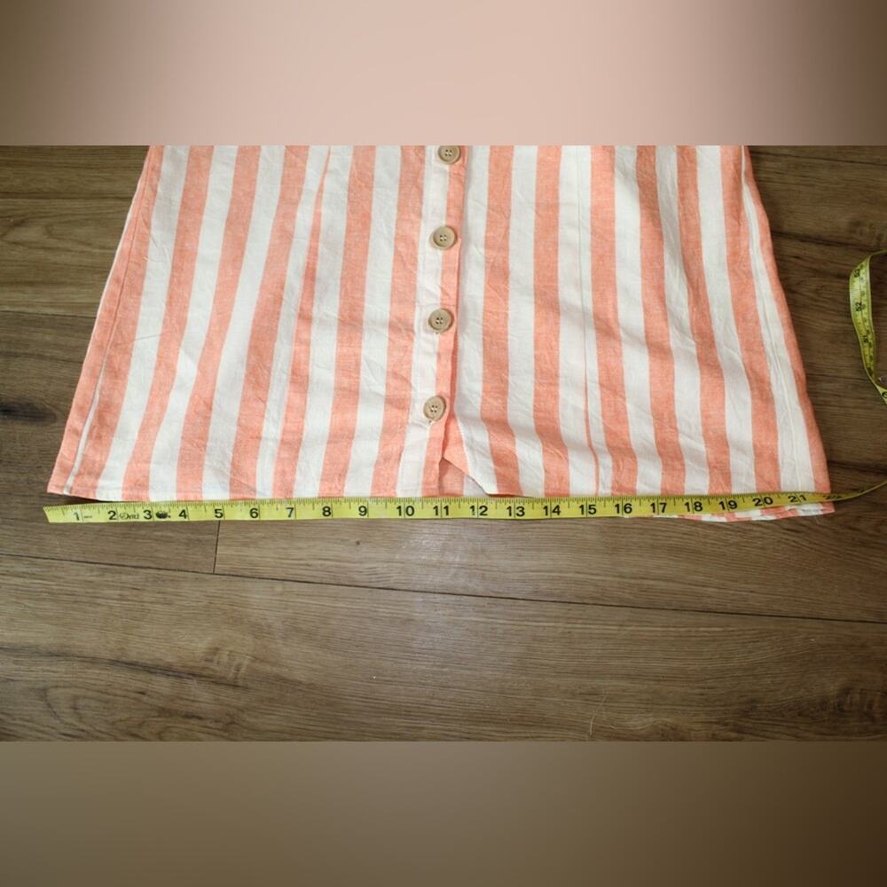 Show Me Your Mumu Remington Mini Dress in Dreamsicle Stripe Women’s Size Small - Picture 6 of 7